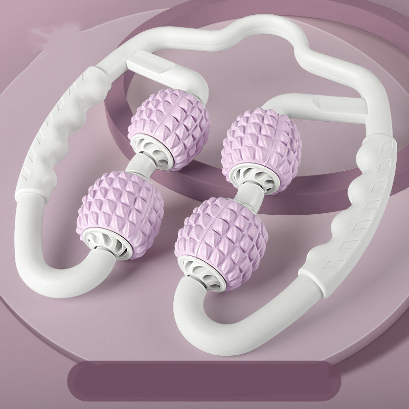 Discover the Apple-shaped Ring Leg Clamp Multi-function Roller Foam Shaft