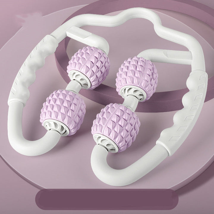 Discover the Apple-shaped Ring Leg Clamp Multi-function Roller Foam Shaft